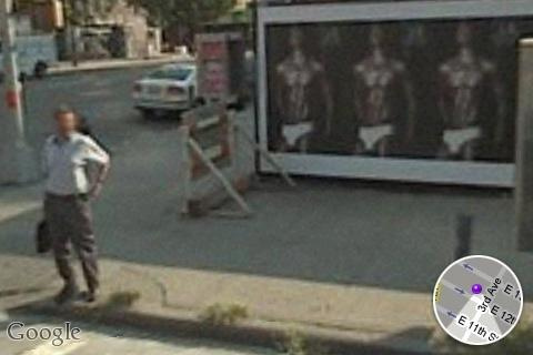 google maps funny street view. Google Streetview Blurred Face