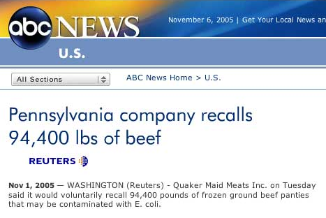 ABC News Beef Panties Article