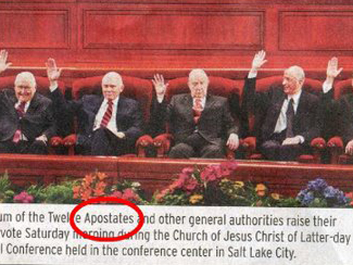 Quorum of the Twelve Apostates